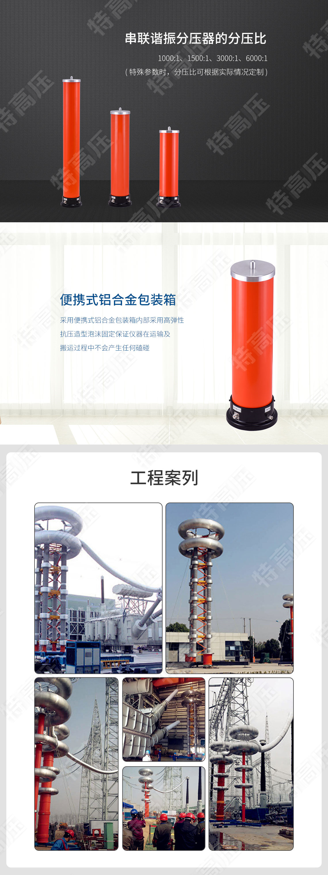 串聯(lián)諧振分壓器(圖5) 分壓器