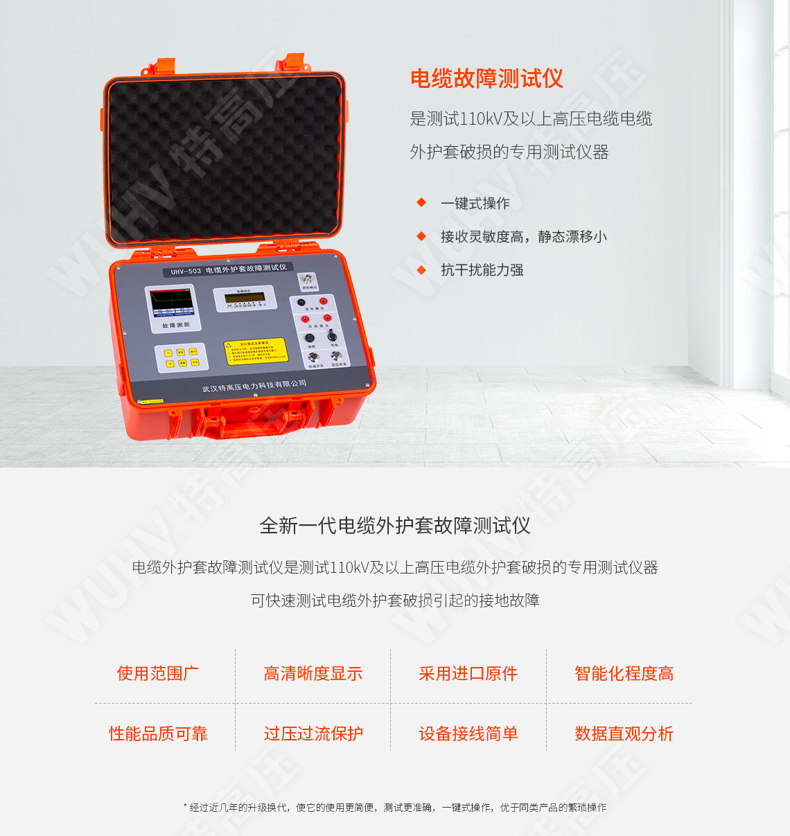 HTDS-V 帶電電纜識別儀(圖1)