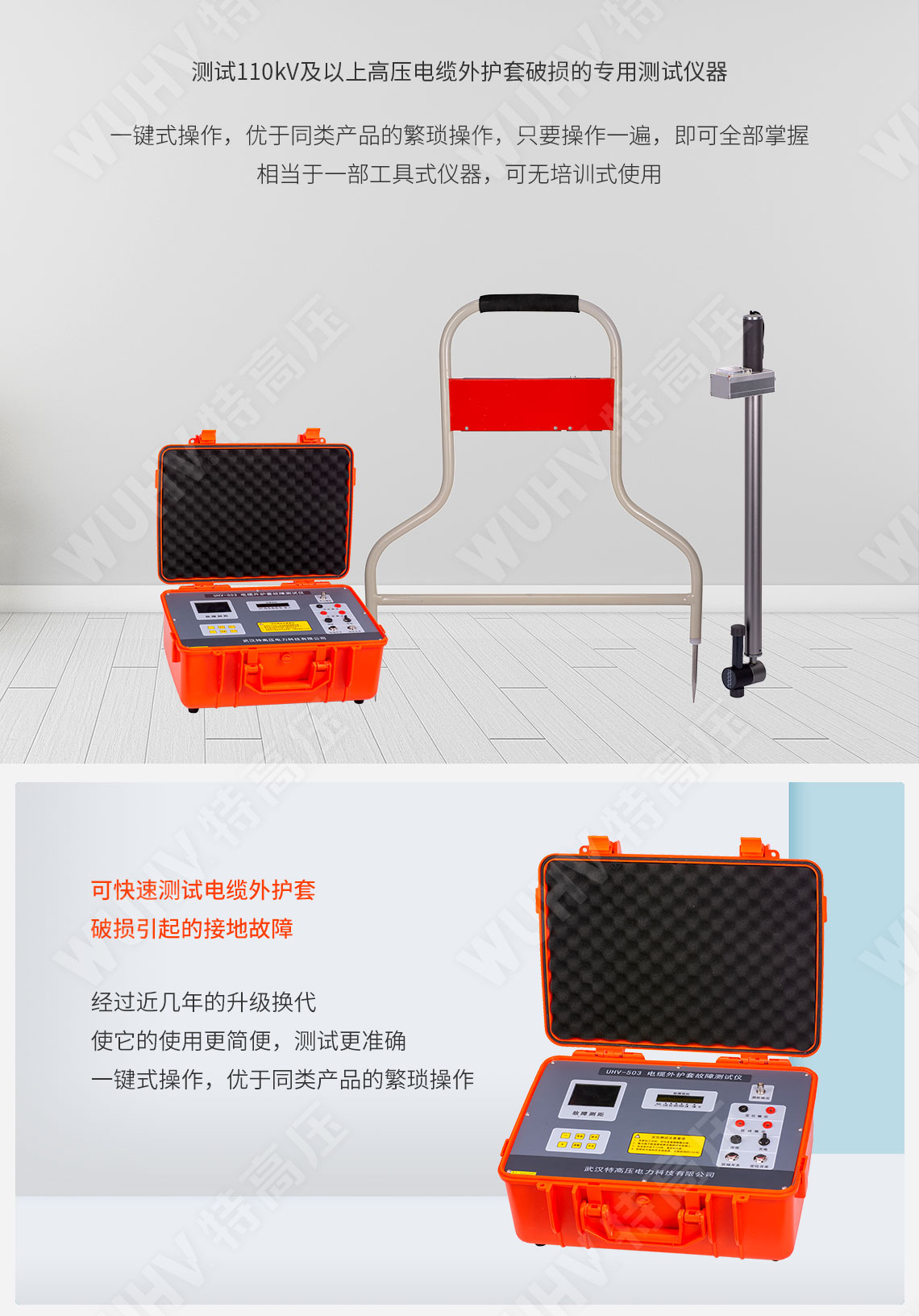 HTDS-V 帶電電纜識別儀(圖2)